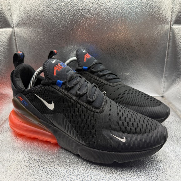 Size 9 Nike Air Max 270 Black Bright Crimson Mens Running Sneakers DO6678-001